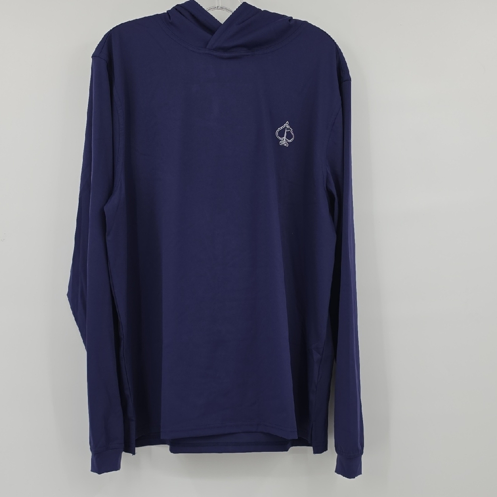 Pins & Aces Performance Golf Hoodie - Lavender Flower Power Size L